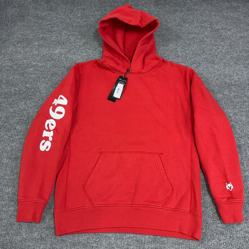 San Fransisco 49ers‎ Greyson Hoodie Men M Red Aspen Sweatshirt Golf NFL NEW $228